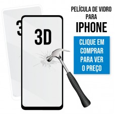 Película de Vidro 3D para iPhone